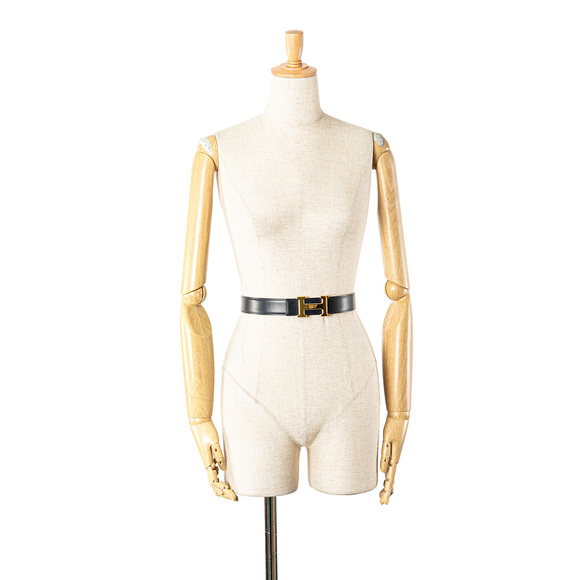 Pre-Loved Hermes Leather Constance H Reversible Belt - Picture 7 of 8